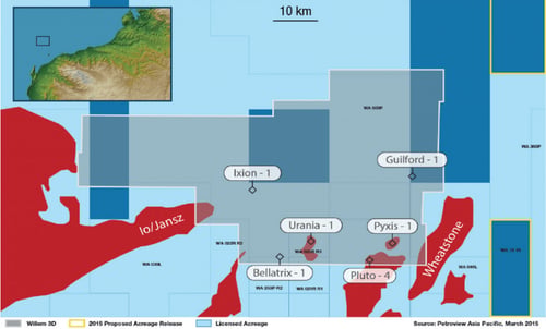 Australian NW Shelf Inversion Study: Carnarvon Basin