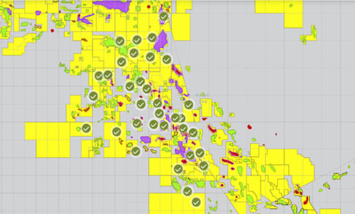 Central North Sea Rock Physics with Pressure Study
