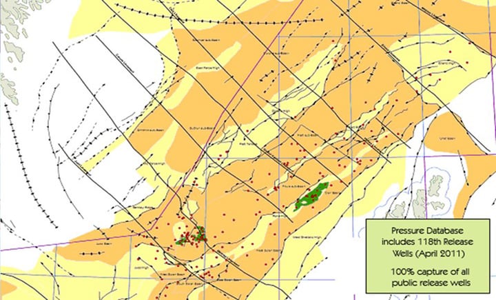 West of Shetland Pressure Study